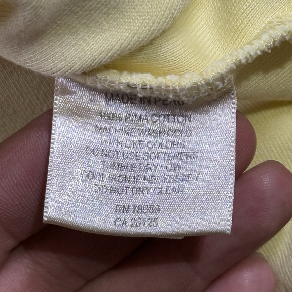 Callaway Golf Women's 1/4 Zip Sweatshirt Size Large Yellow Pullover Casual - Picture 5 of 12